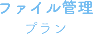 ファイル管理プラン