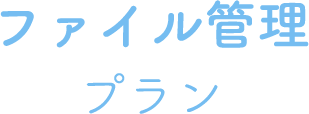 ファイル管理プラン